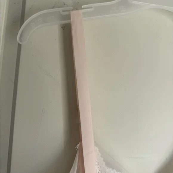 Slip pink 50s vintage Elegant Pink Lace trim Dress adjustable strap lightweight - Picture 12 of 14